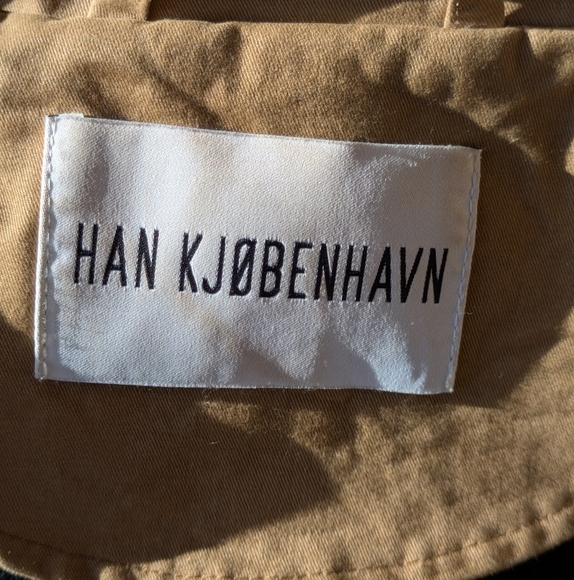 Han Kjobenhavn Double Zipper High Neck Canvas Trench Coat l SS 17 Collection - Picture 12 of 14